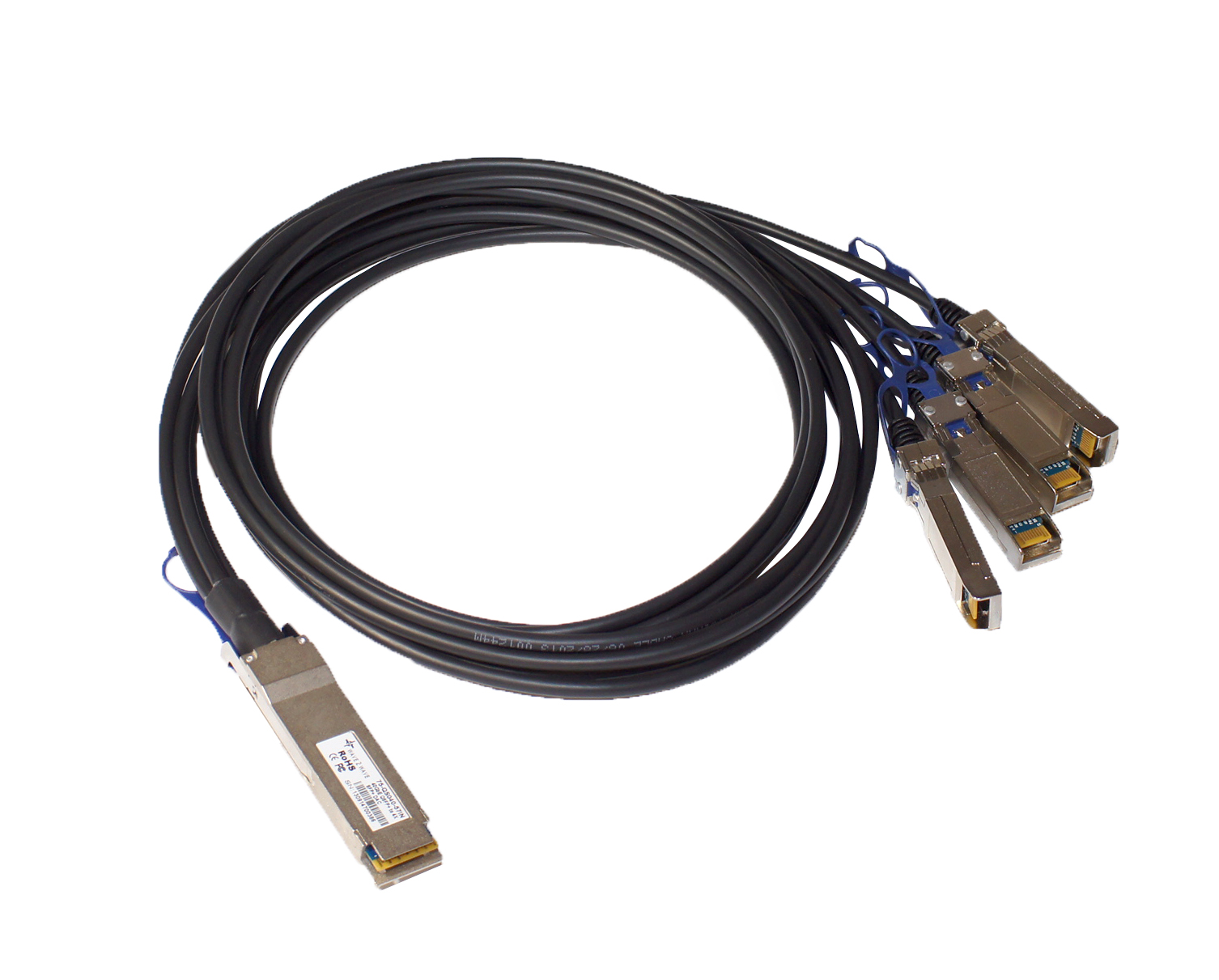 QSFP to 4xSFP Breakout Cable